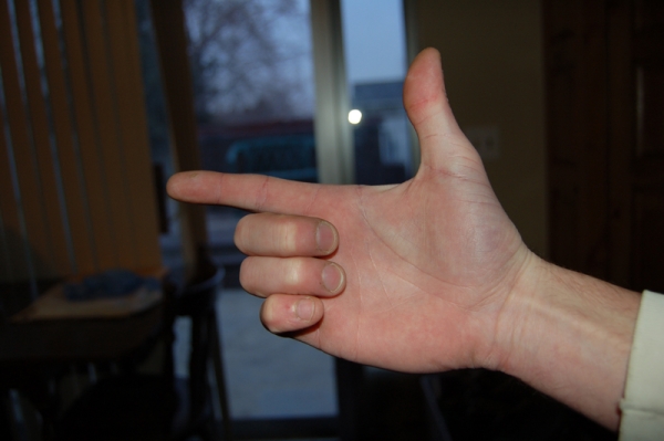 Creation of Fingerhand: Step 1